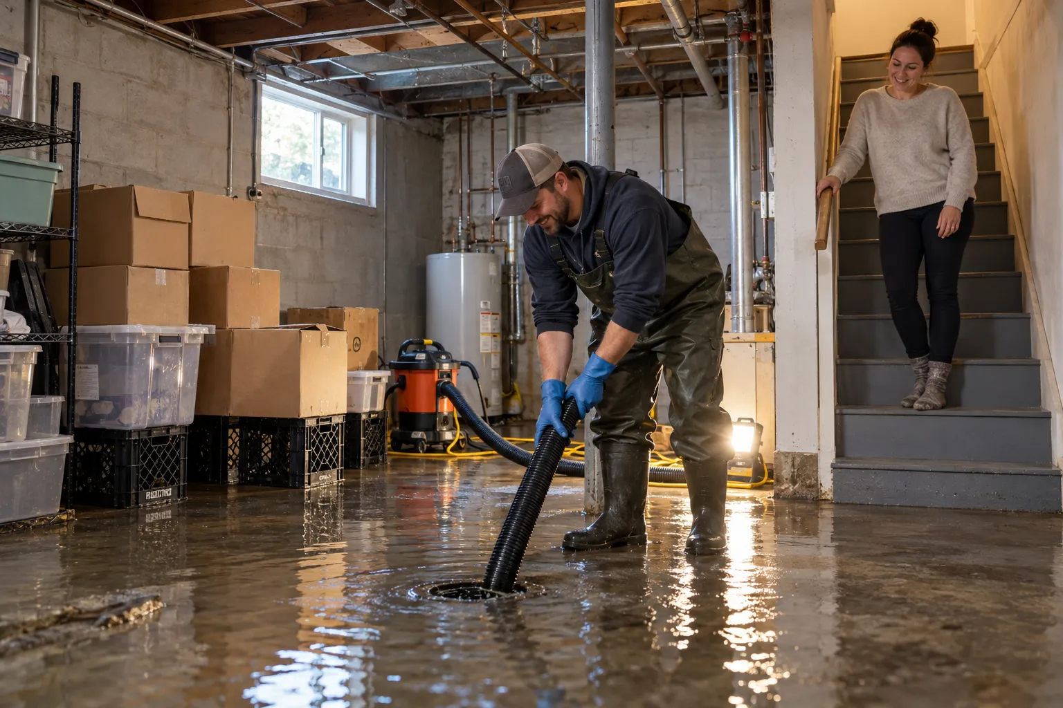 Flooded Basement Cleanup in Columbus, OH